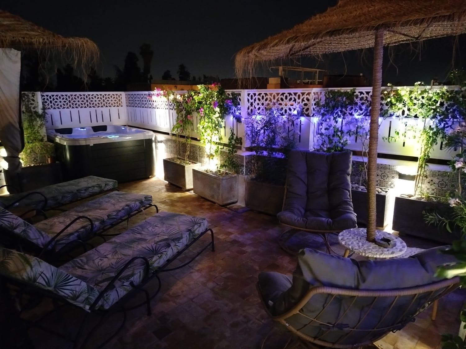 Riad & Spa Sous Le Soleil Chez Jerome Et Pamela Ch Marrakchi Марракеш Екстер'єр фото